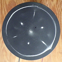 One circular node with six radial nodes